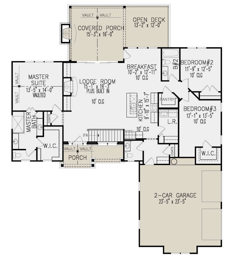 House Plan House Plan #27924 Drawing 1