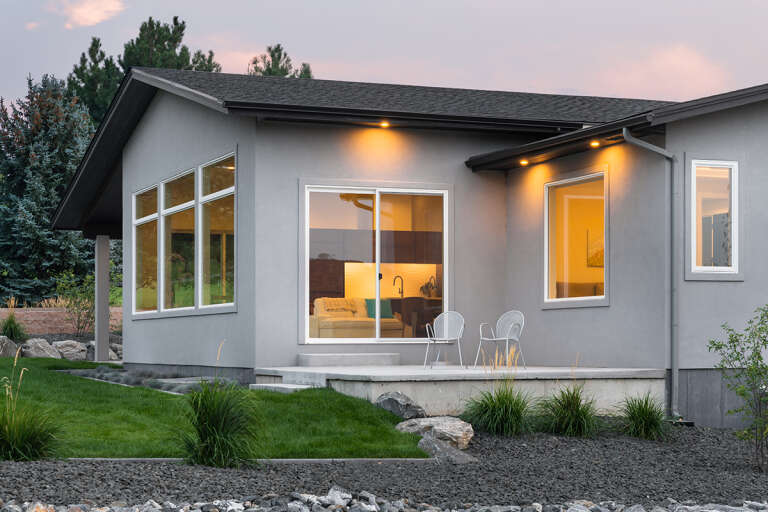 Modern House Plan #5631-00206 Elevation Photo