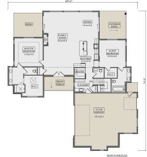 Main Floor  for House Plan #5631-00206