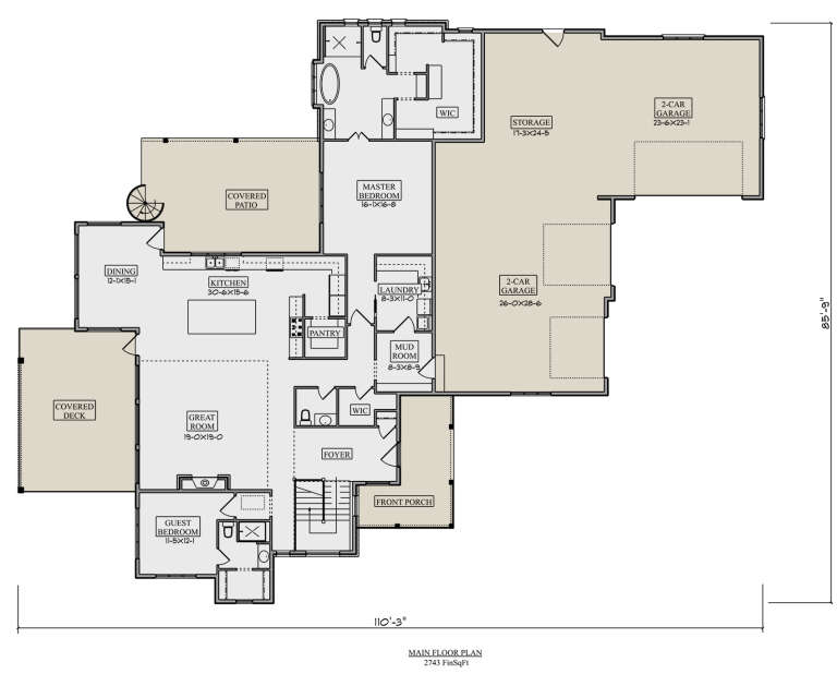 House Plan House Plan #27930 Drawing 1