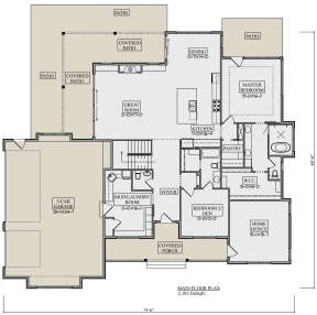 Main Floor  for House Plan #5631-00209