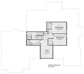 Second Floor for House Plan #5631-00209