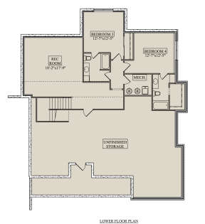 Basement for House Plan #5631-00209