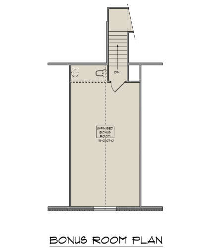 Bonus Room for House Plan #5631-00210