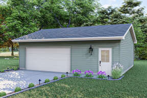 Cottage House Plan #963-00687 Elevation Photo