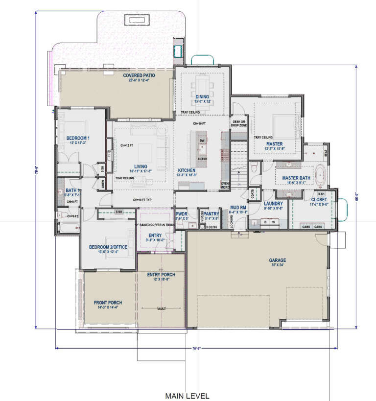 House Plan House Plan #27935 Drawing 1