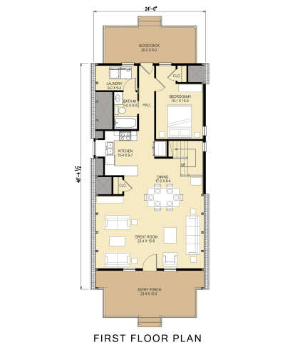 Main Floor  for House Plan #4351-00046