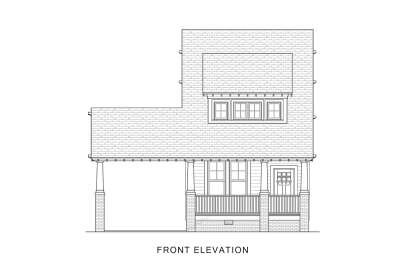 Country House Plan #4351-00047 Elevation Photo