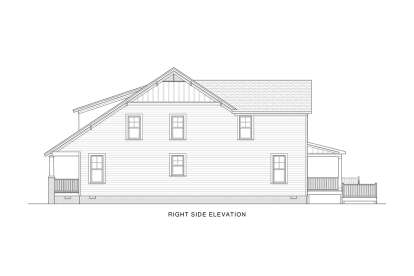 Country House Plan #4351-00047 Elevation Photo