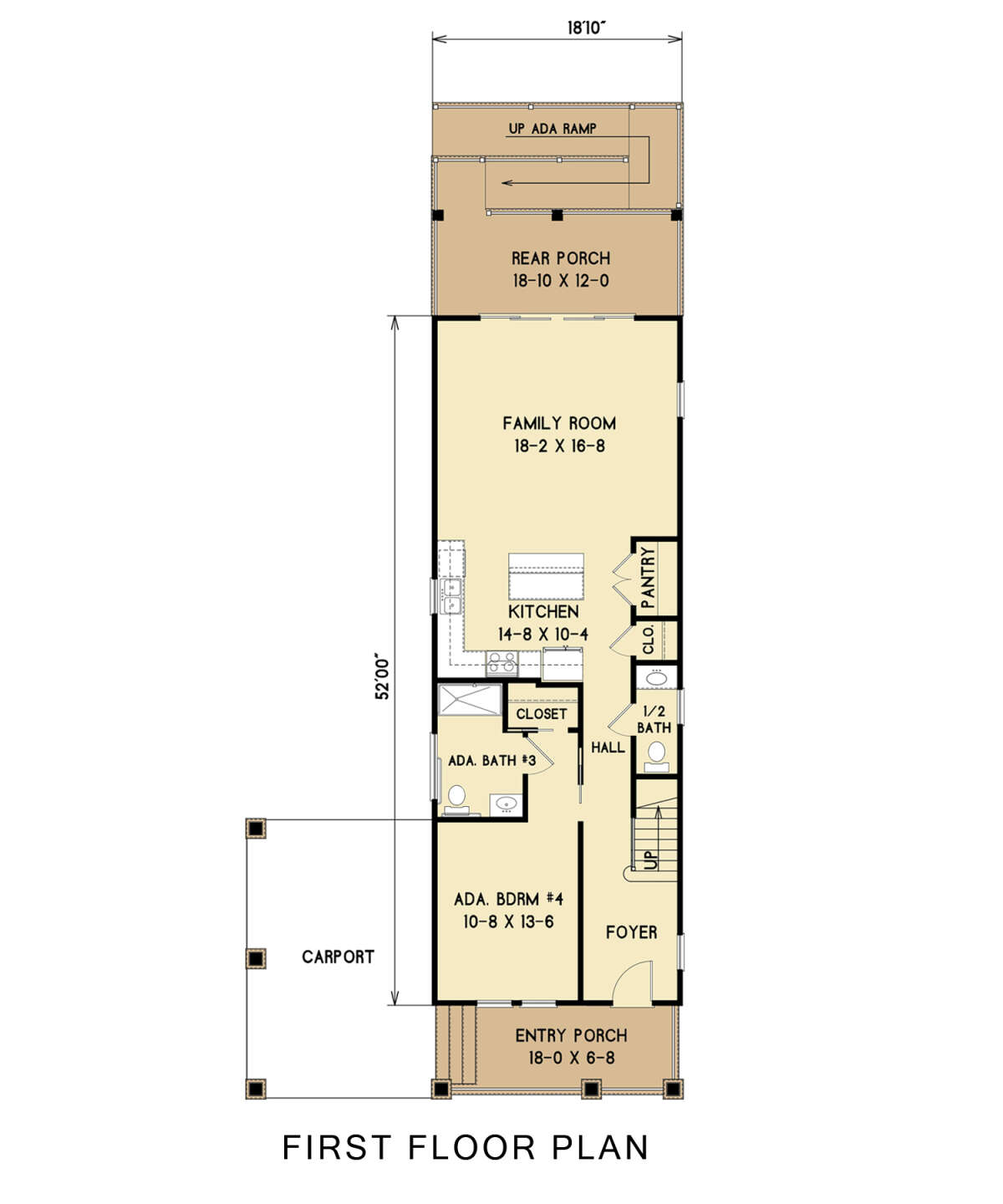 Main Floor  for House Plan #4351-00047