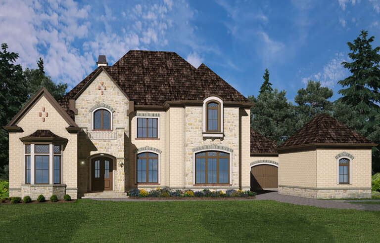 House Plan House Plan #27941 Front Elevation 