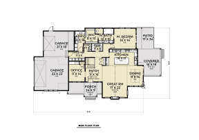 Main Floor  for House Plan #2464-00042
