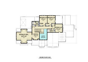 Second Floor for House Plan #2464-00042
