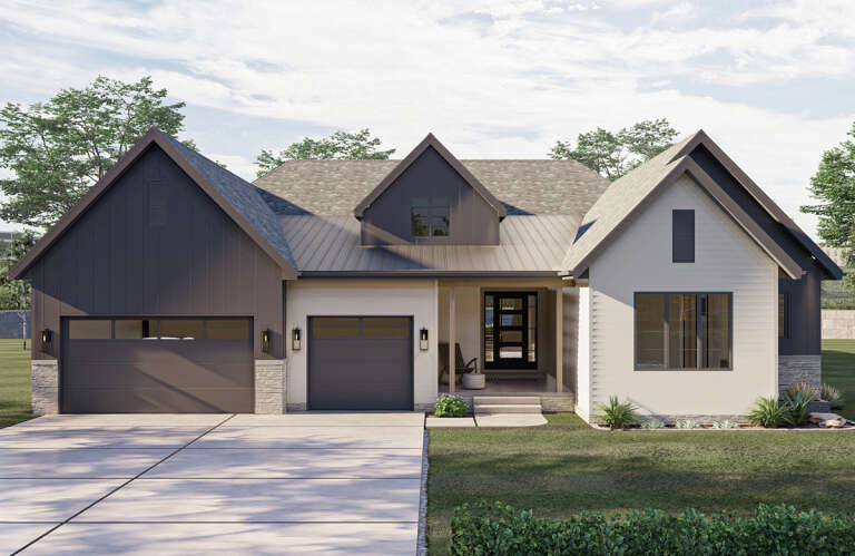 House Plan House Plan #27945 Front Elevation 