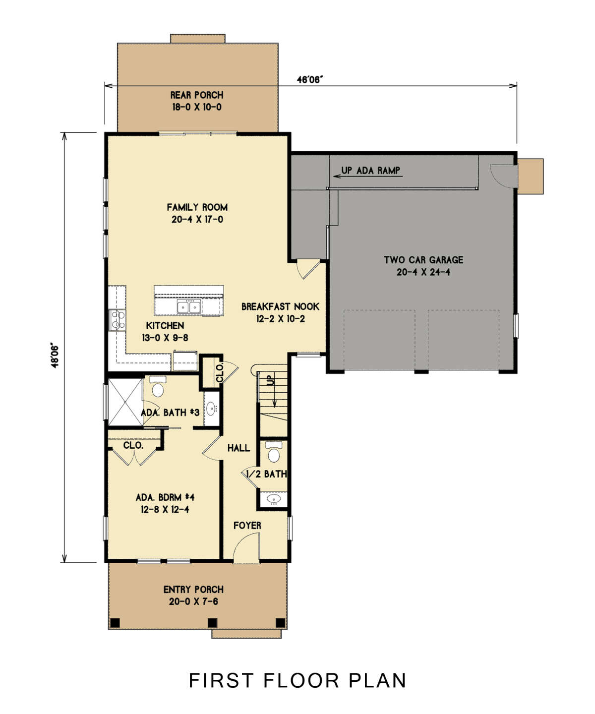 Main Floor  for House Plan #4351-00049