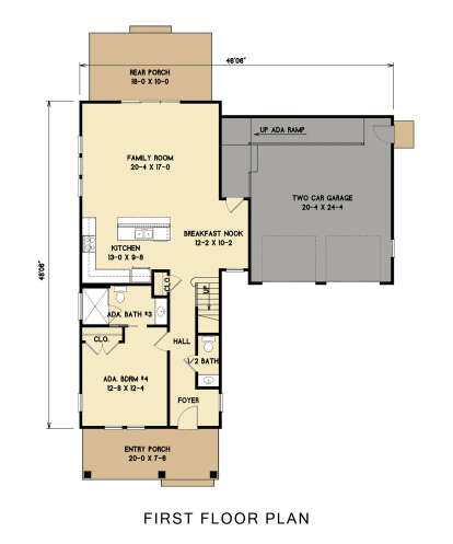 House Plan House Plan #27946 Drawing 1