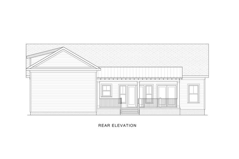 Country House Plan #4351-00050 Elevation Photo