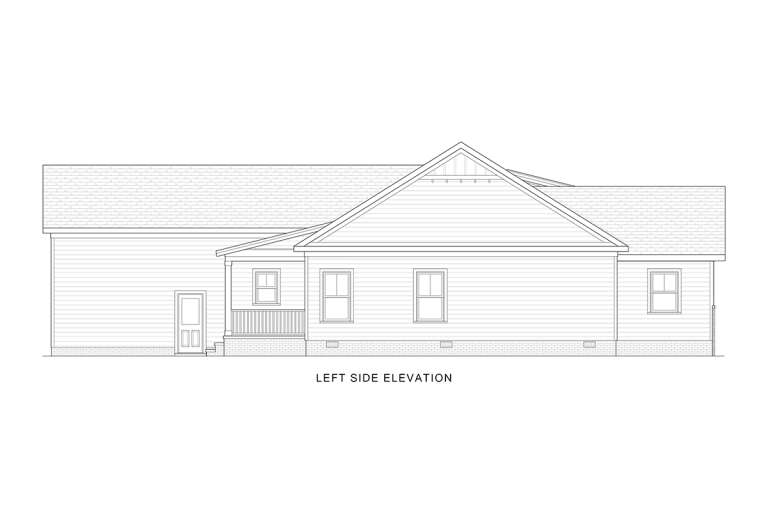 Country House Plan #4351-00050 Elevation Photo