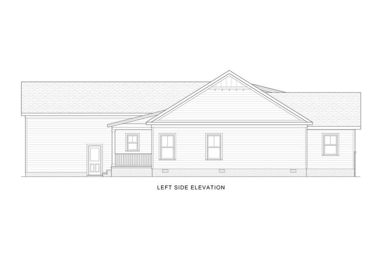Country House Plan #4351-00050 Elevation Photo