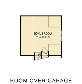 Bonus Room for House Plan #4351-00050