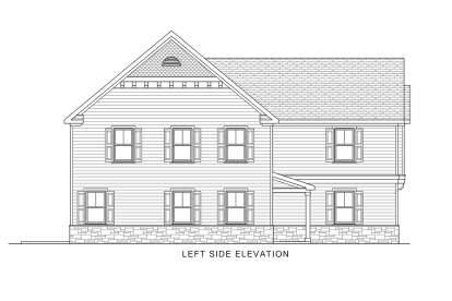 Cottage House Plan #4351-00051 Elevation Photo