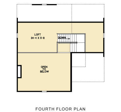 Loft for House Plan #4351-00052