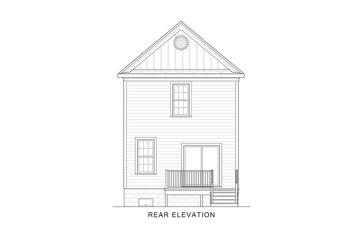 Cottage House Plan #4351-00053 Elevation Photo