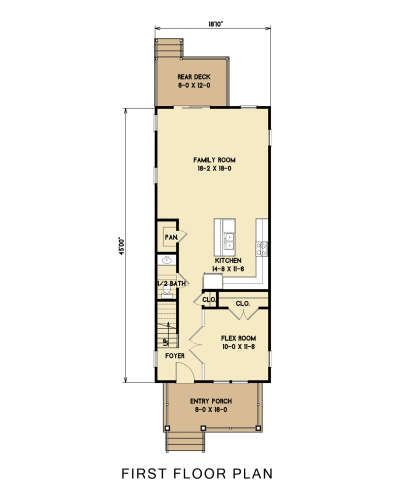 Main Floor  for House Plan #4351-00053