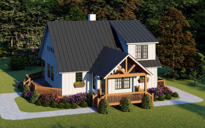 Craftsman House Plan #940-00646 Elevation Photo