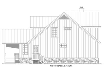 Craftsman House Plan #940-00647 Elevation Photo