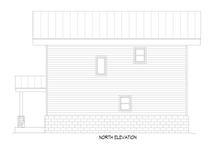 Modern House Plan #940-00649 Elevation Photo