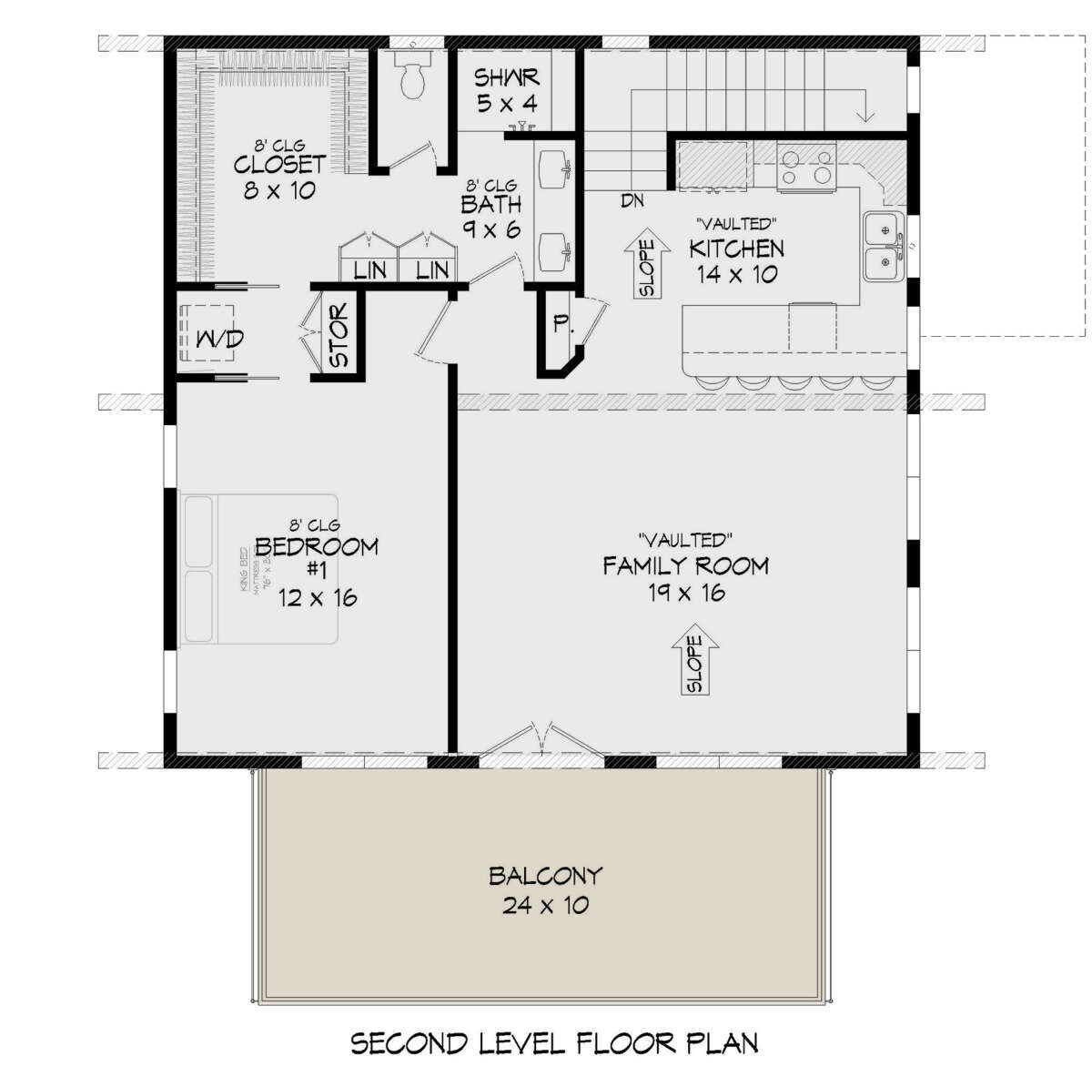 Second Floor for House Plan #940-00649