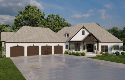 House Plan House Plan #27958 Front Elevation 
