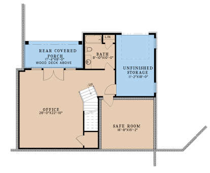 Basement for House Plan #8318-00297