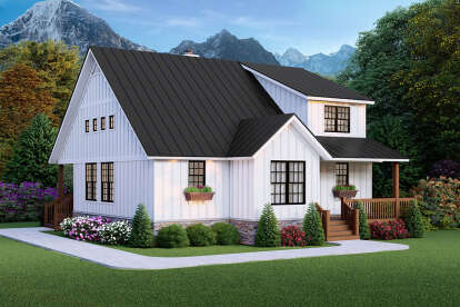 Modern Farmhouse House Plan #940-00651 Elevation Photo