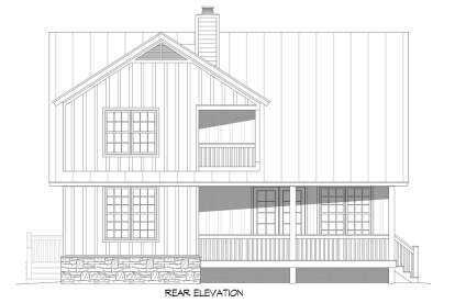 Modern Farmhouse House Plan #940-00651 Elevation Photo