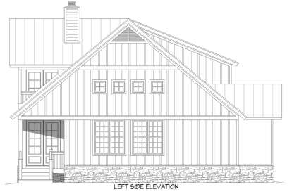 Modern Farmhouse House Plan #940-00651 Elevation Photo