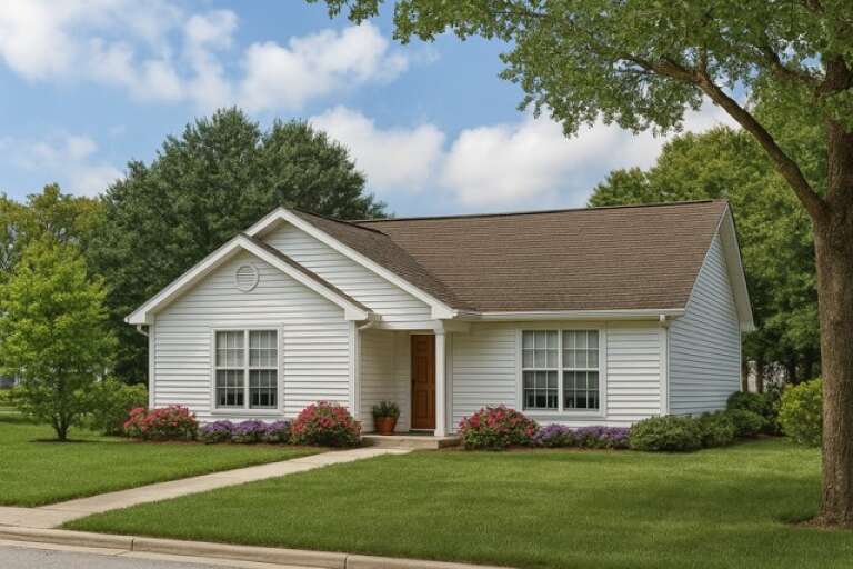 House Plan House Plan #2796 Angled Front Elevation