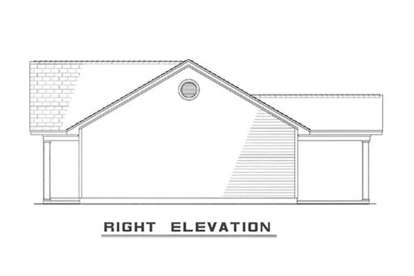 Ranch House Plan #110-00011 Elevation Photo