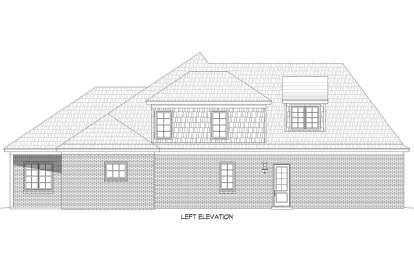 European House Plan #940-00653 Elevation Photo