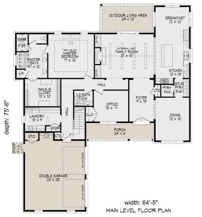 Main Floor  for House Plan #940-00653