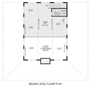 Second Floor for House Plan #940-00654