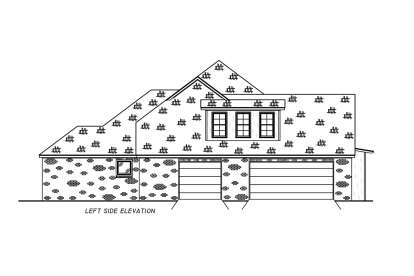 Modern Farmhouse House Plan #9279-00052 Elevation Photo