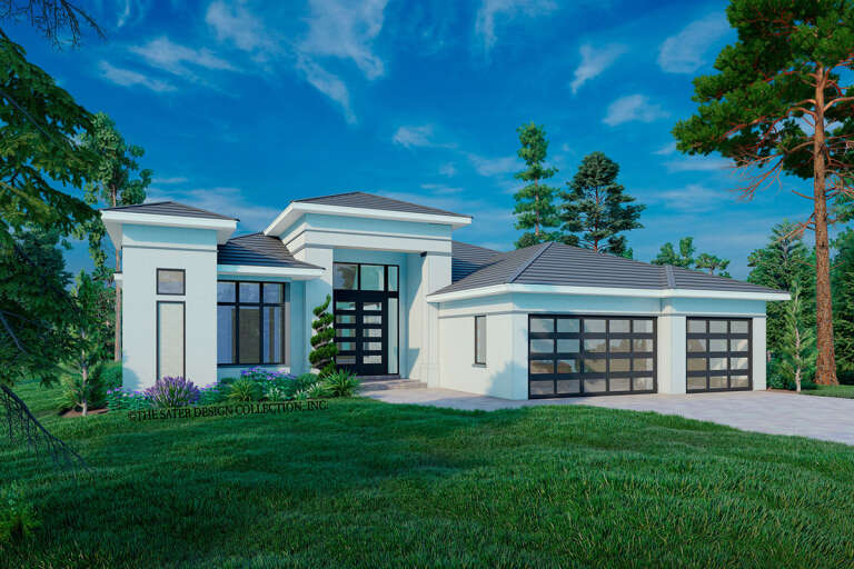 House Plan House Plan #27965 Front Elevation 