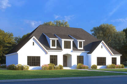 European House Plan #8318-00298 Elevation Photo