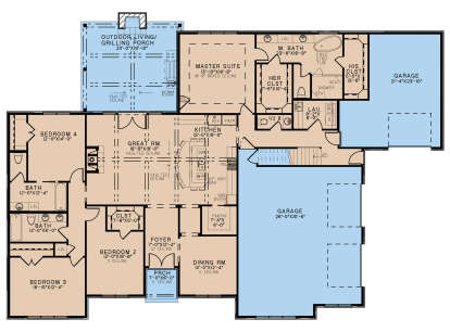Main Floor  for House Plan #8318-00298