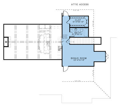 Bonus Room for House Plan #8318-00298
