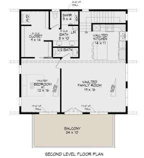 Second Floor for House Plan #940-00655
