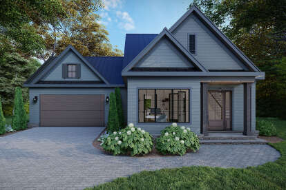 Cottage House Plan #8687-00014 Elevation Photo