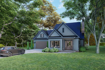 Cottage House Plan #8687-00014 Elevation Photo